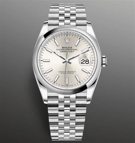 rolex argente